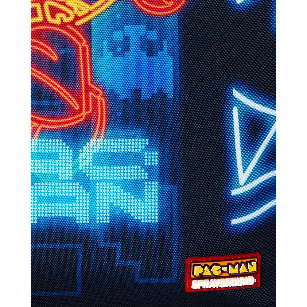 Sprayground Pac-Man Eat Em Up Backpack Unisex Multicolor Shoulder Straps SPR340